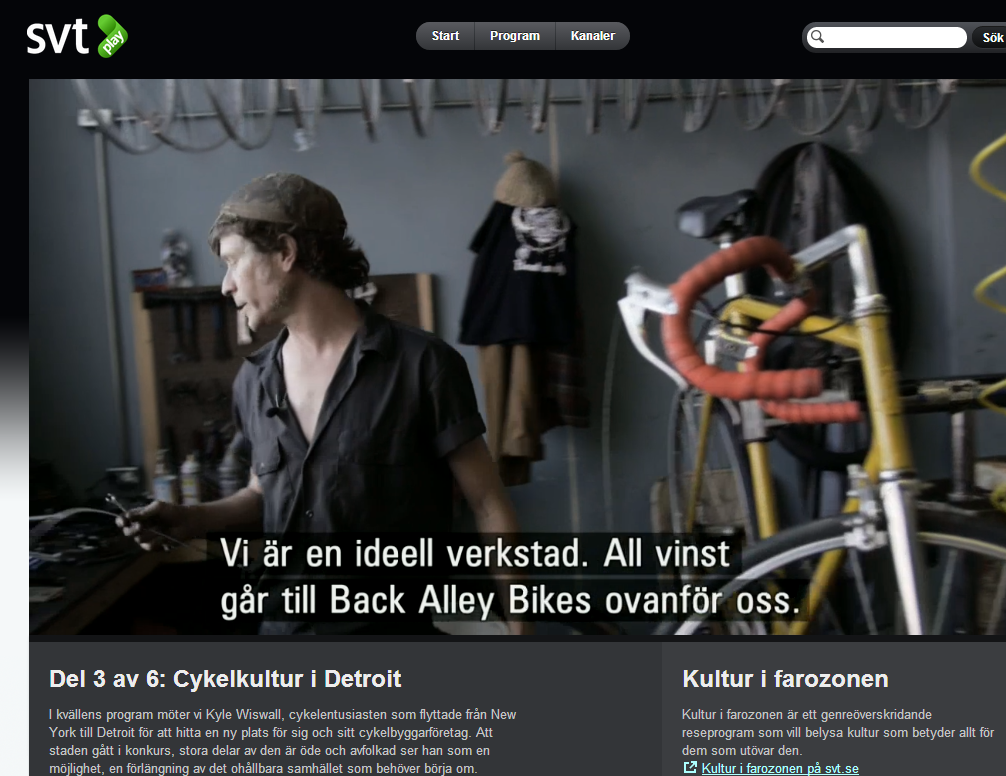 Filmtips: Cykelkultur i Detroit