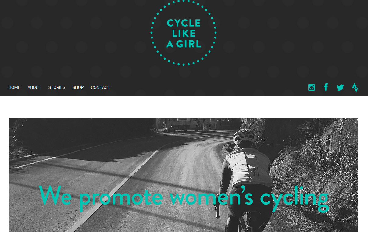 Cycle like a girl.
