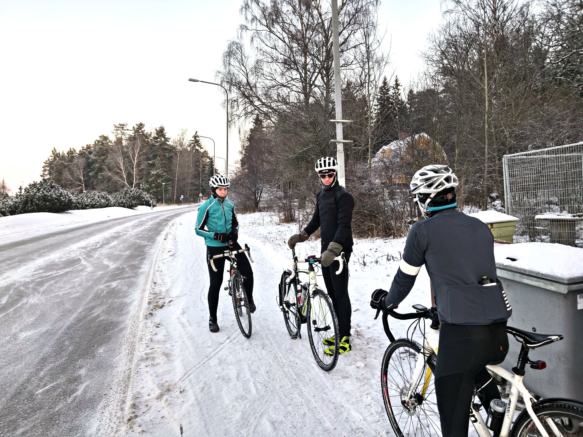 Bajsbenen som inte sken trots sol och -19