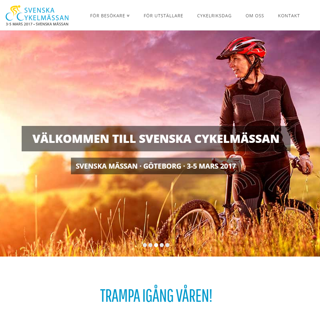 Bloggtävling – vinn fem biljetter till Svenska Cykelmässan i helgen!