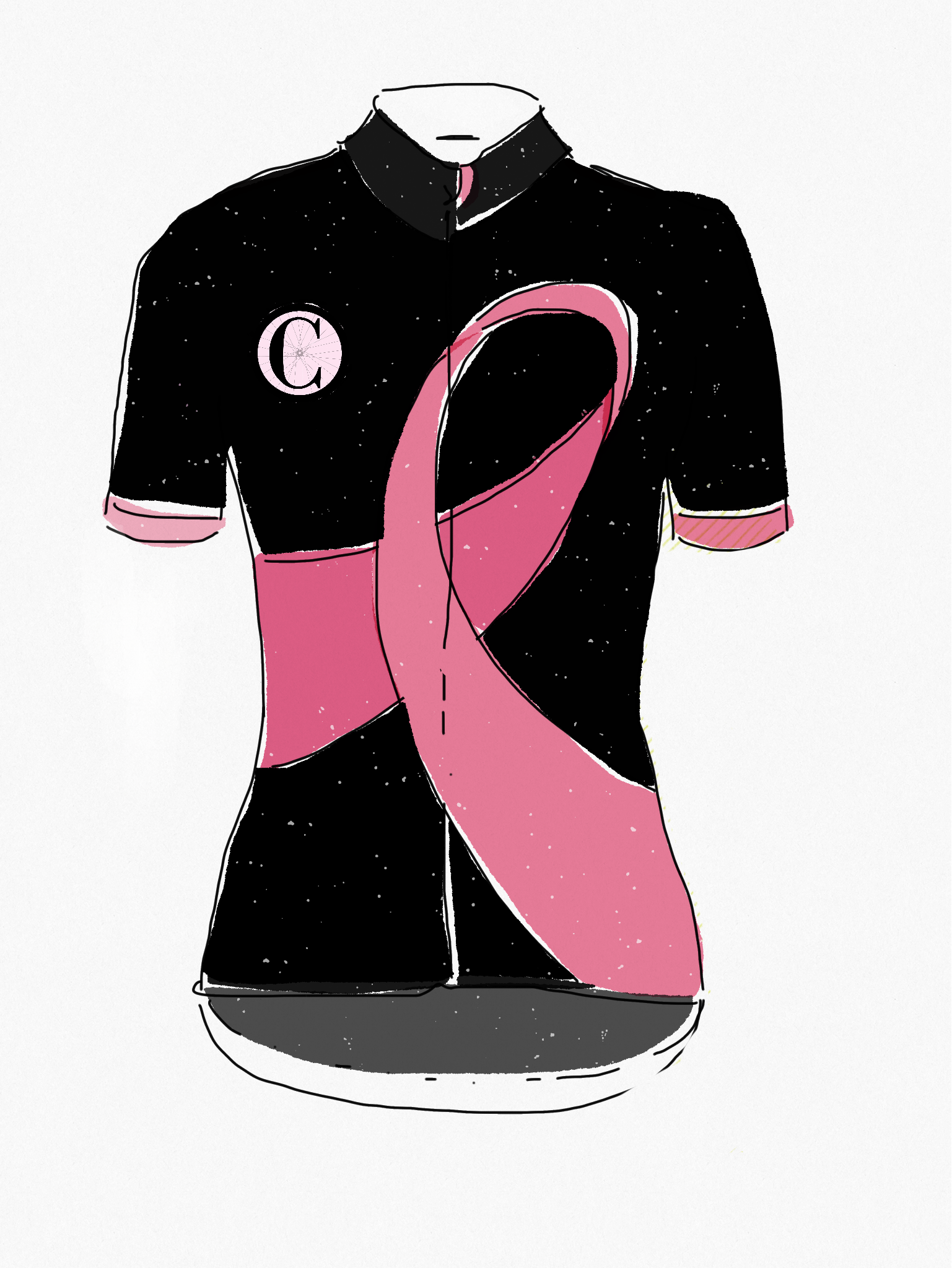 Rosa, svärta och hopp – vill du hjälpa min kläddesign att hjälpa cancerforskningen?