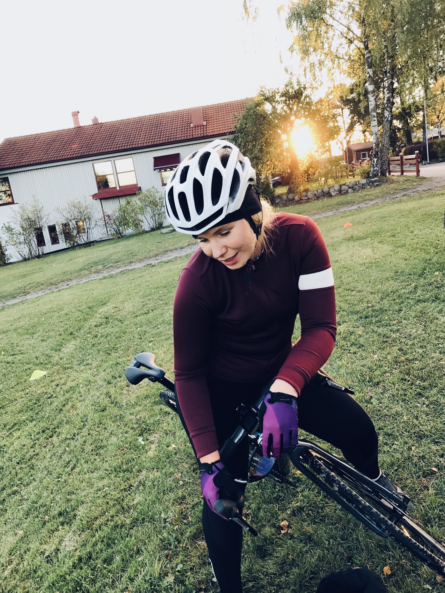 En nytränad cykliststjärt är en salig cykliststjärt